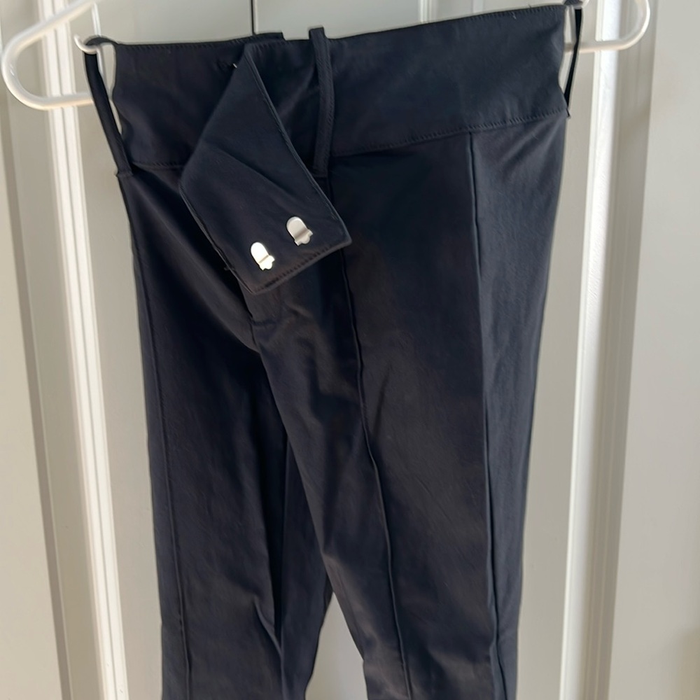 Urban Outfitters, size 0, black dark blue stretch pants, bell bottom